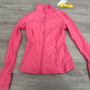 Women's Vibrant Pink Varsity Jacket